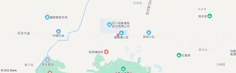 成都洛带路口_公交站地图_成都公交_妙搜公交查询2025