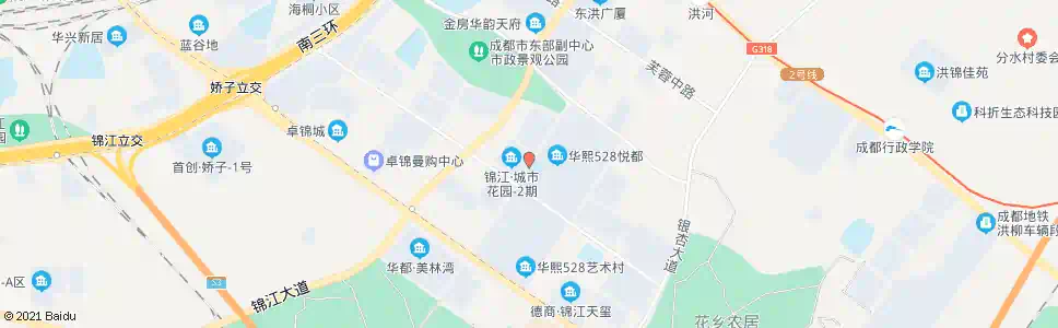 成都喜树街牡丹街口_公交站地图_成都公交_妙搜公交查询2025