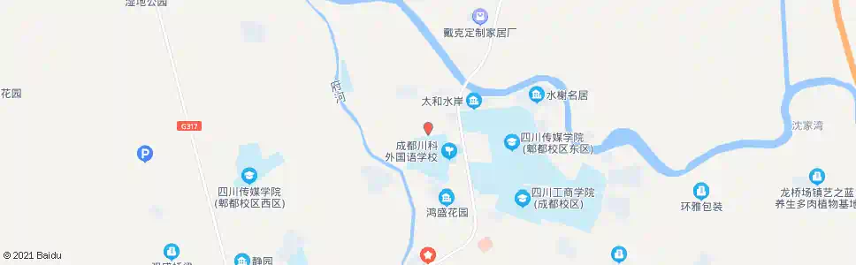 成都五月花专修学院_公交站地图_成都公交_妙搜公交查询2025