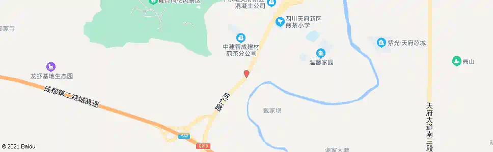 成都尖山路口_公交站地图_成都公交_妙搜公交查询2025
