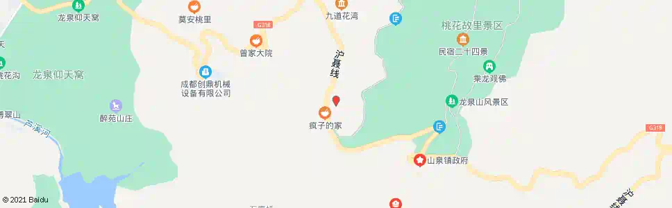 成都七里埂_公交站地图_成都公交_妙搜公交查询2025