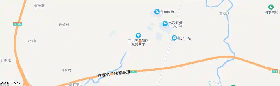 成都永兴新桥_公交站地图_成都公交_妙搜公交查询2025