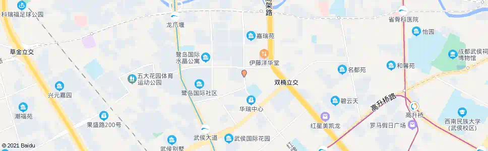 成都云霞路_公交站地图_成都公交_妙搜公交查询2025