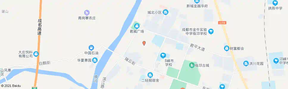 成都龙兴寺_公交站地图_成都公交_妙搜公交查询2025