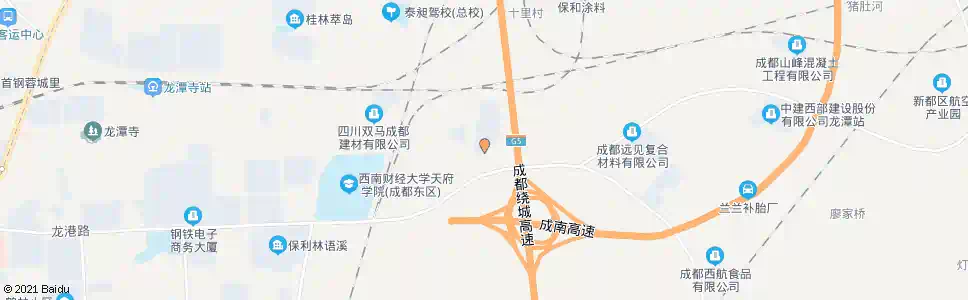 成都院山公墓_公交站地图_成都公交_妙搜公交查询2025