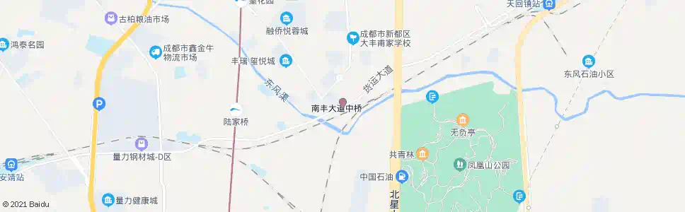 成都金芙蓉大道南丰大道口_公交站地图_成都公交_妙搜公交查询2025