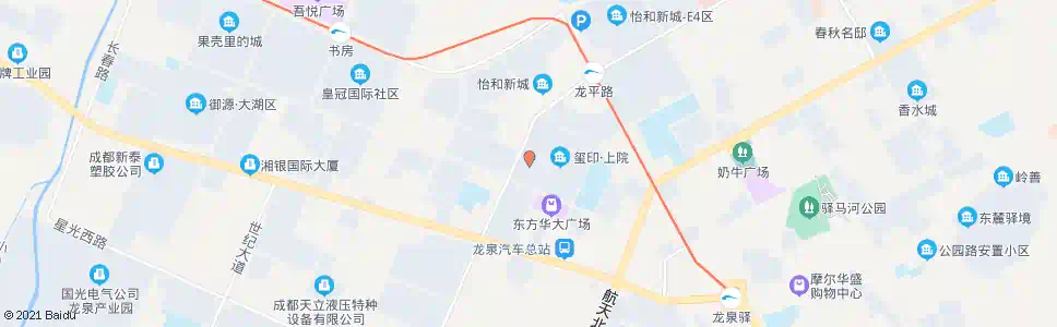 成都金上城后门_公交站地图_成都公交_妙搜公交查询2025