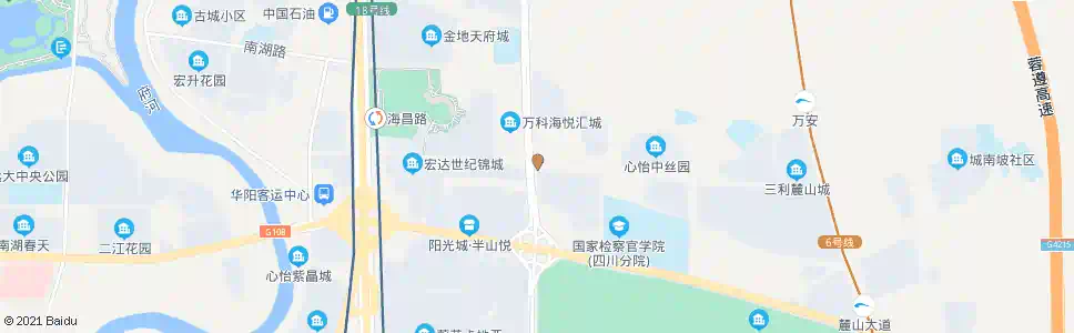 成都万东路_公交站地图_成都公交_妙搜公交查询2025