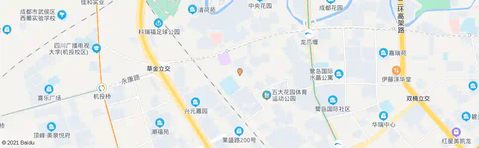 成都晋吉北路北_公交站地图_成都公交_妙搜公交查询2025