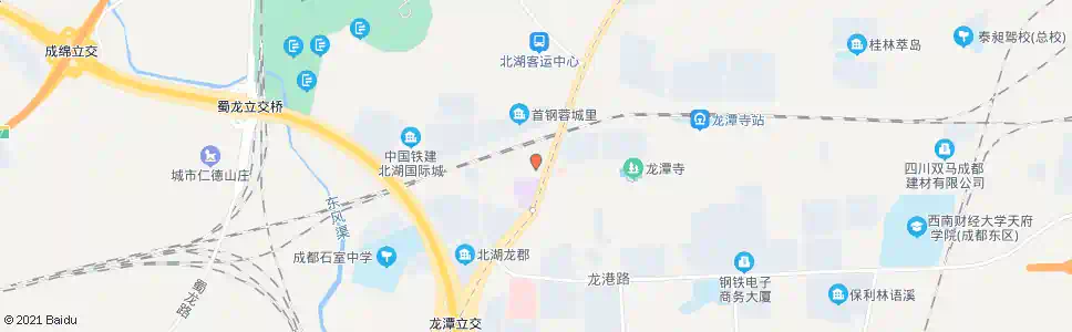 成都火神庙路_公交站地图_成都公交_妙搜公交查询2025