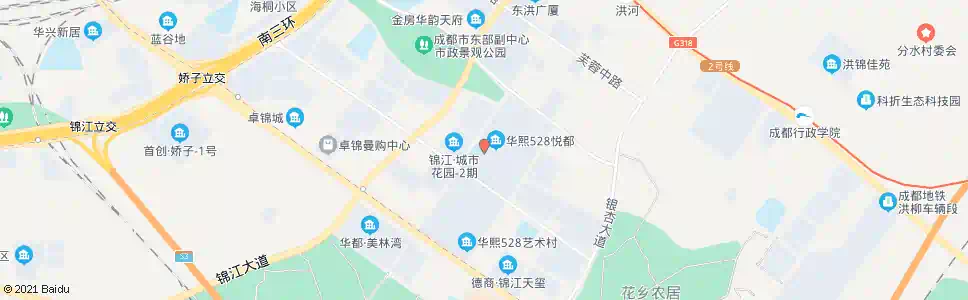 成都牡丹街_公交站地图_成都公交_妙搜公交查询2025
