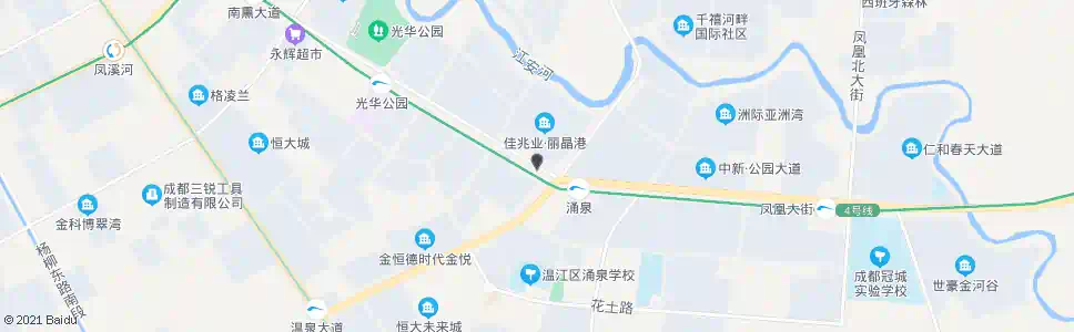 成都涌泉西_公交站地图_成都公交_妙搜公交查询2025