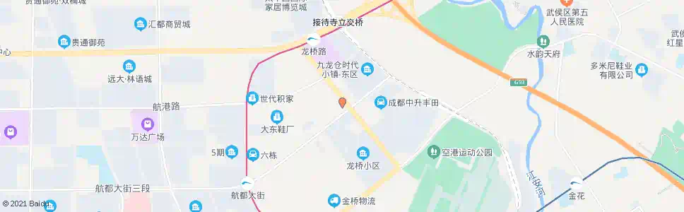 成都龙桥路口_公交站地图_成都公交_妙搜公交查询2025