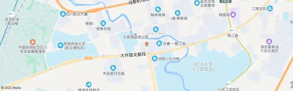 成都锦华路一段_公交站地图_成都公交_妙搜公交查询2025