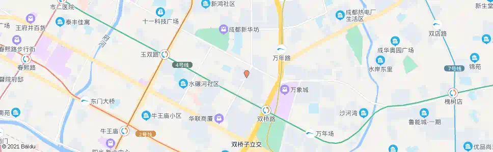 成都双林中横路_公交站地图_成都公交_妙搜公交查询2025
