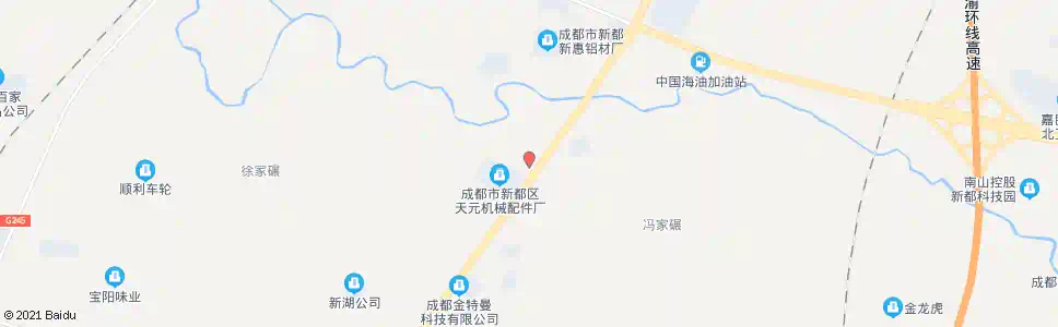 成都甘露村_公交站地图_成都公交_妙搜公交查询2025