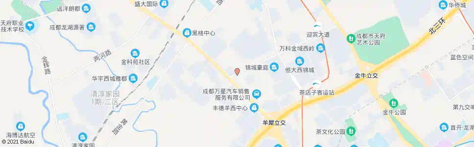 成都迎宾大道蜀汉西路口_公交站地图_成都公交_妙搜公交查询2025