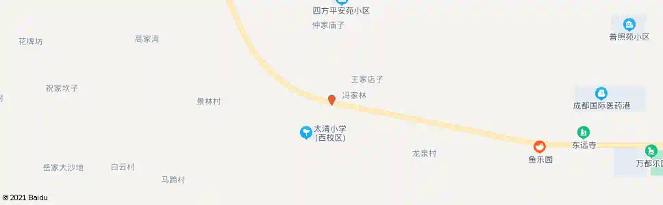 成都花土_公交站地图_成都公交_妙搜公交查询2025