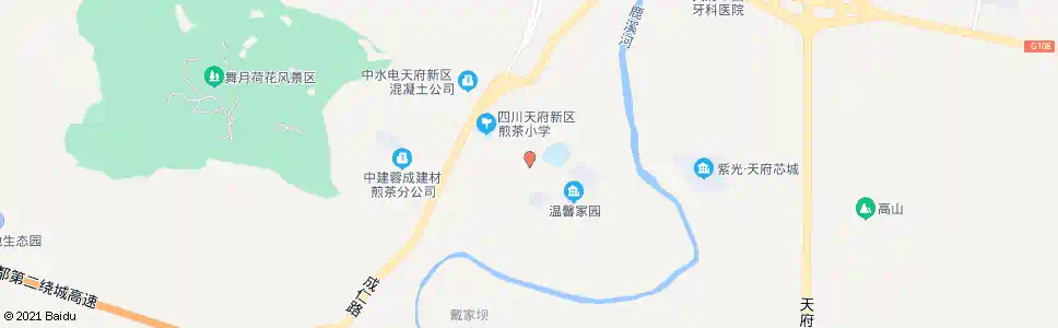 成都煎茶上场口_公交站地图_成都公交_妙搜公交查询2025