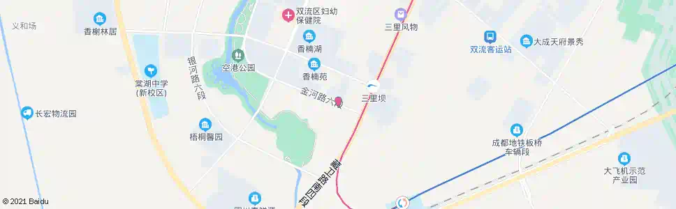成都金河路五段东_公交站地图_成都公交_妙搜公交查询2025