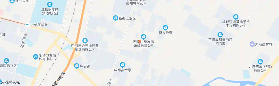 成都普河路金泰路口_公交站地图_成都公交_妙搜公交查询2025
