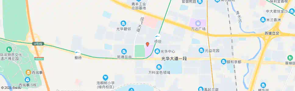 成都汇源果汁_公交站地图_成都公交_妙搜公交查询2025