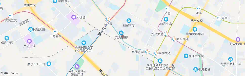 成都民兵应急大队_公交站地图_成都公交_妙搜公交查询2025