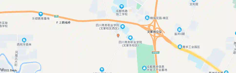 成都正宗村_公交站地图_成都公交_妙搜公交查询2025