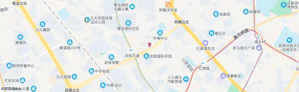 成都双丰路_公交站地图_成都公交_妙搜公交查询2025