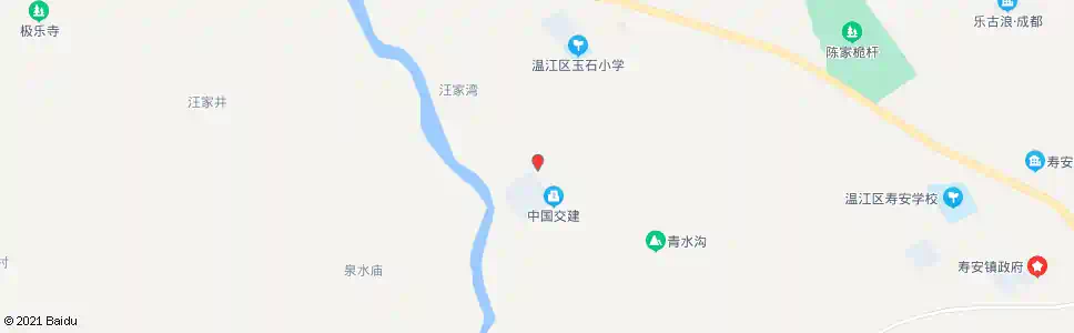 成都江安村卫生站_公交站地图_成都公交_妙搜公交查询2025