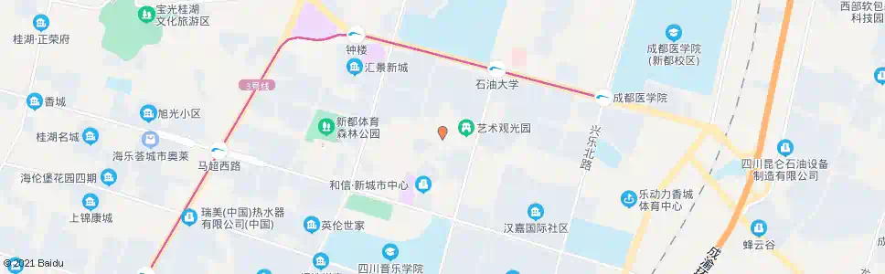 成都新都社保局_公交站地图_成都公交_妙搜公交查询2025