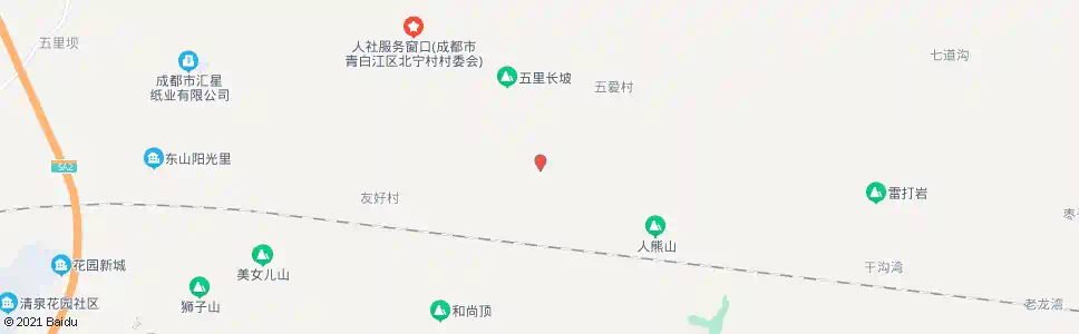 成都友好村七组_公交站地图_成都公交_妙搜公交查询2025