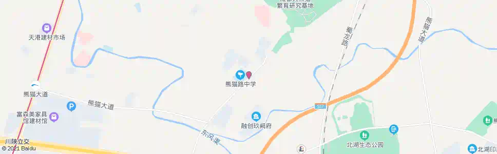 成都新华村_公交站地图_成都公交_妙搜公交查询2025