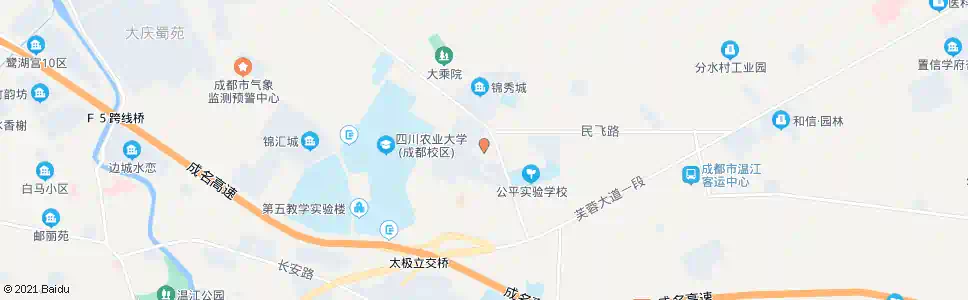 成都惠民社区_公交站地图_成都公交_妙搜公交查询2025