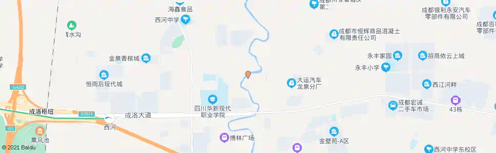 成都简华桥_公交站地图_成都公交_妙搜公交查询2025
