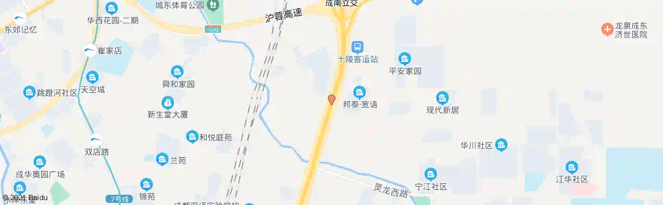 成都东三环路三段北内侧_公交站地图_成都公交_妙搜公交查询2025