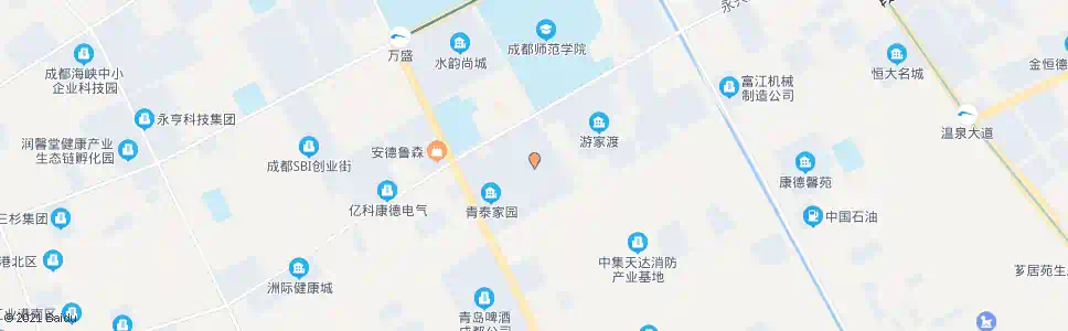 成都天府家园_公交站地图_成都公交_妙搜公交查询2025