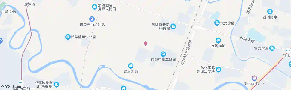 成都海都路口_公交站地图_成都公交_妙搜公交查询2025