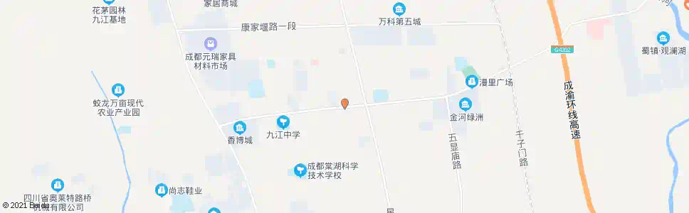 成都万家村_公交站地图_成都公交_妙搜公交查询2025