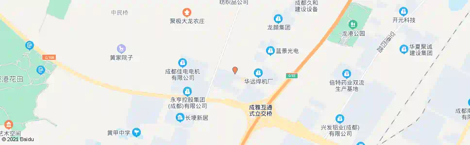 成都腾飞七路_公交站地图_成都公交_妙搜公交查询2025