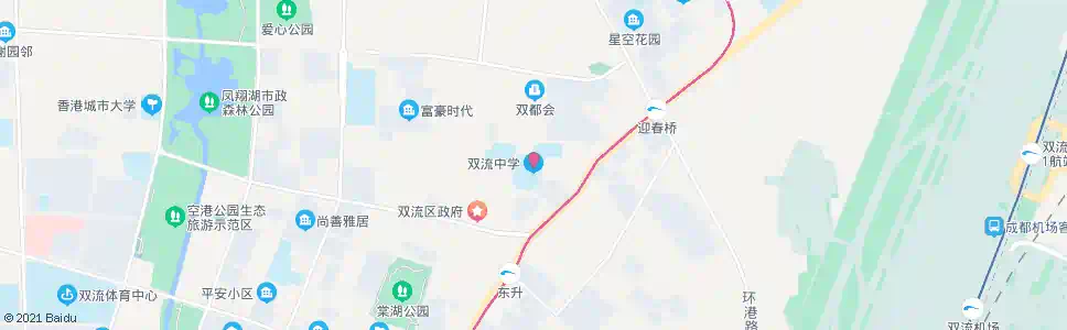 成都双流中学_公交站地图_成都公交_妙搜公交查询2025