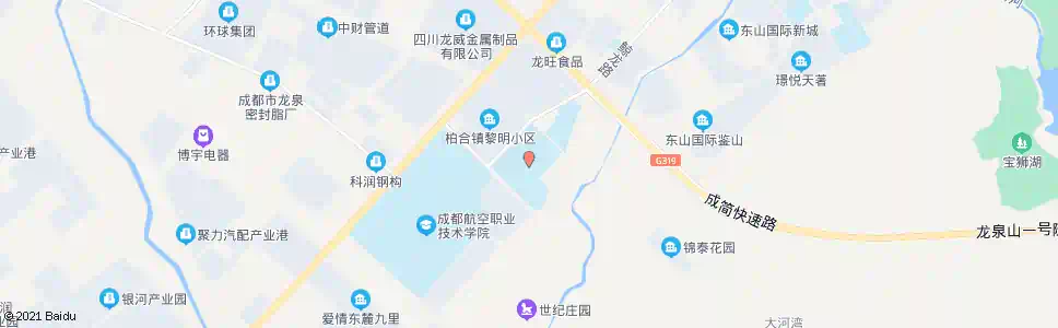 成都龙泉一中_公交站地图_成都公交_妙搜公交查询2025