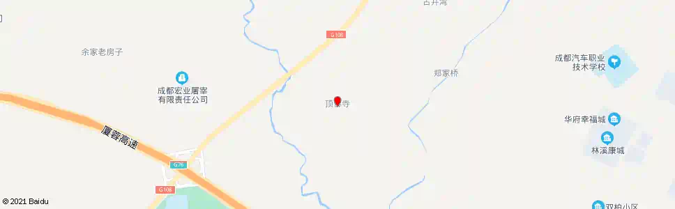 成都顶佛寺_公交站地图_成都公交_妙搜公交查询2025