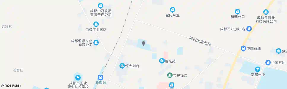 成都成都现代制造职校_公交站地图_成都公交_妙搜公交查询2025