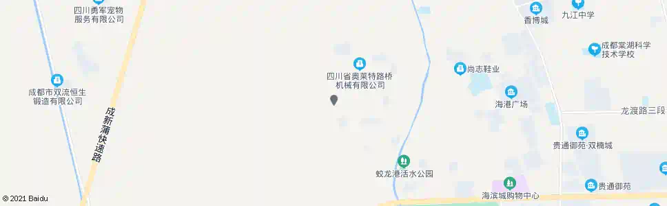 成都蛟龙港涪陵路南_公交站地图_成都公交_妙搜公交查询2025
