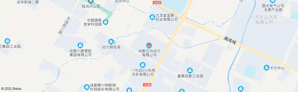 成都云内动力南门_公交站地图_成都公交_妙搜公交查询2025