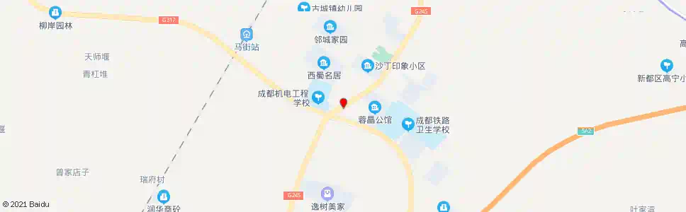 成都古城一期_公交站地图_成都公交_妙搜公交查询2025