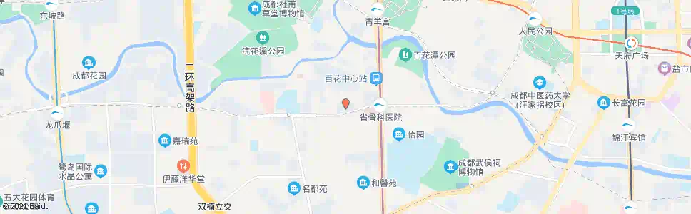 成都名景园_公交站地图_成都公交_妙搜公交查询2025