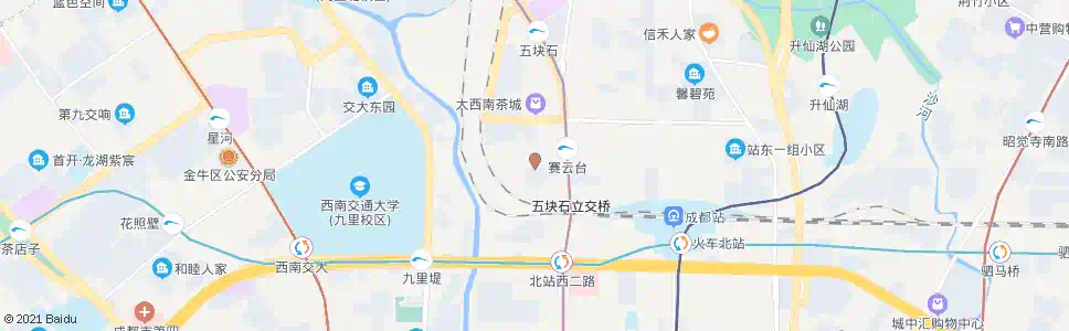 成都玉局庵西路_公交站地图_成都公交_妙搜公交查询2025