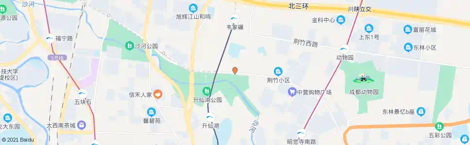 成都双荆路口_公交站地图_成都公交_妙搜公交查询2025